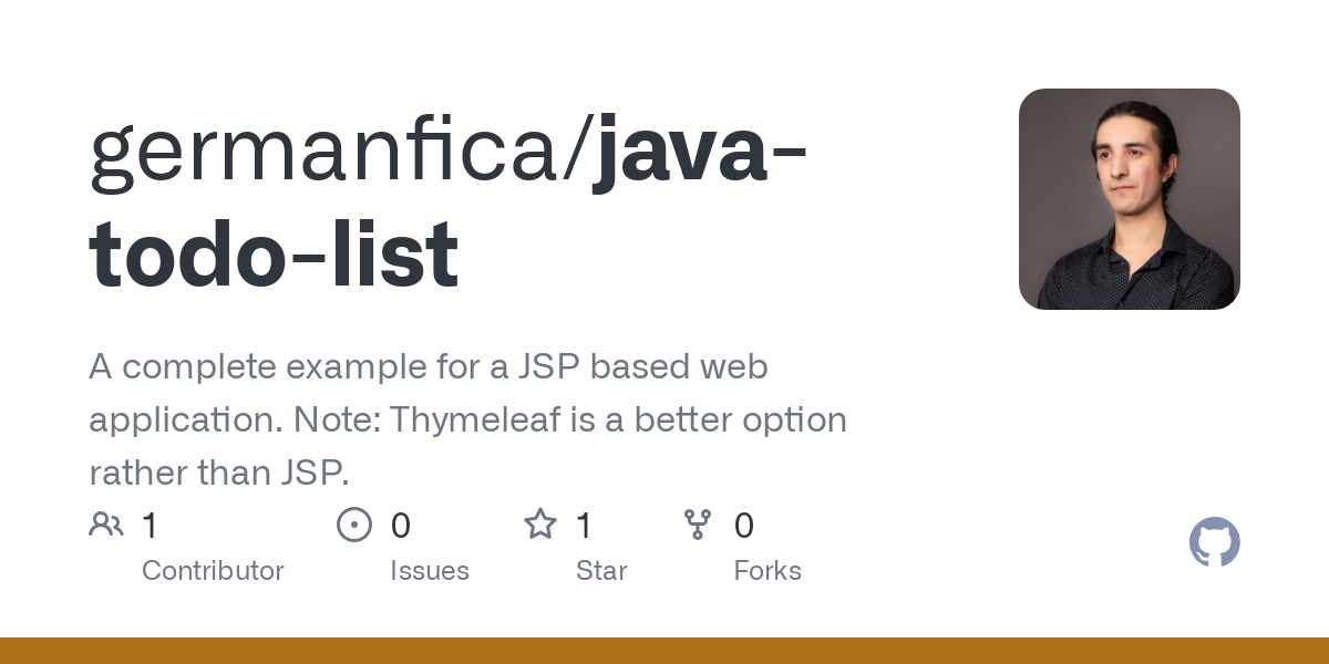 java todo list