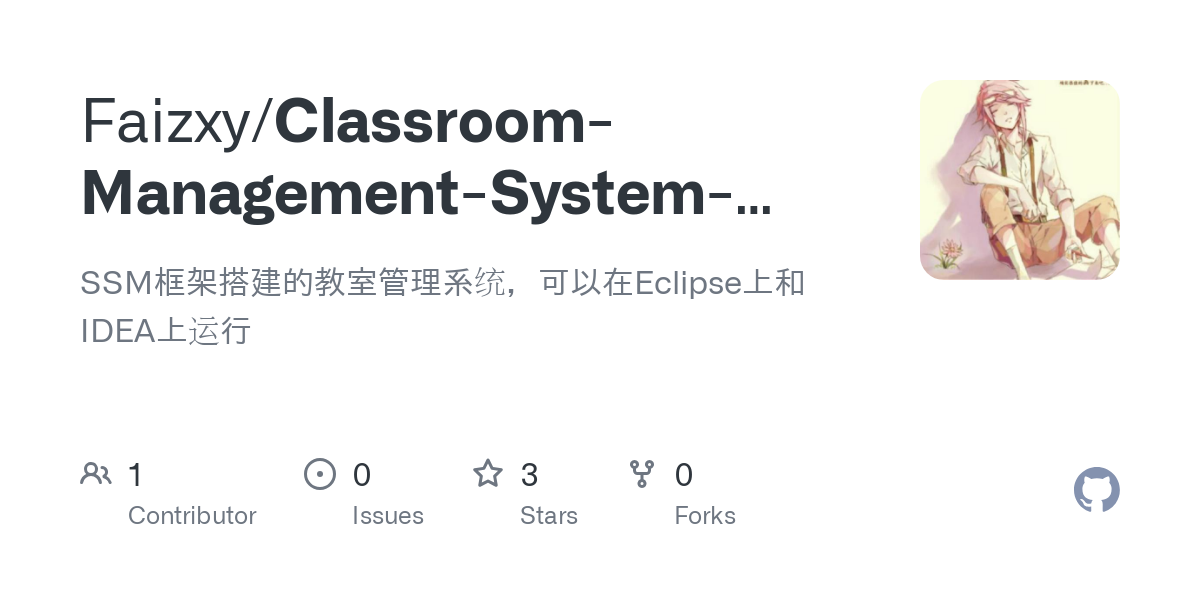 Classroom Management System SSM