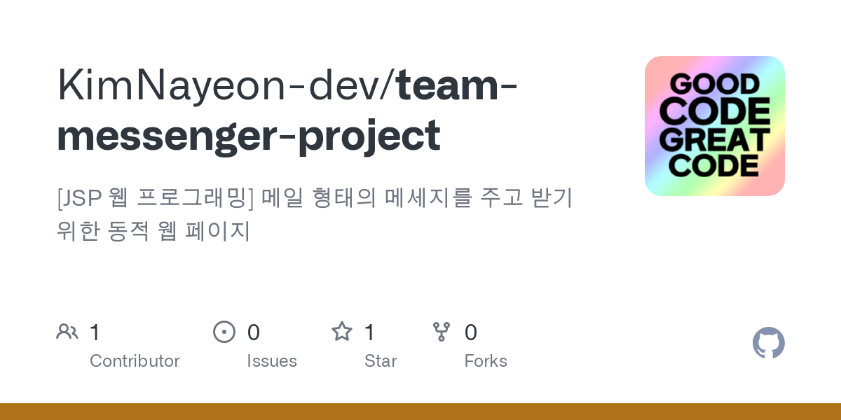 team messenger project