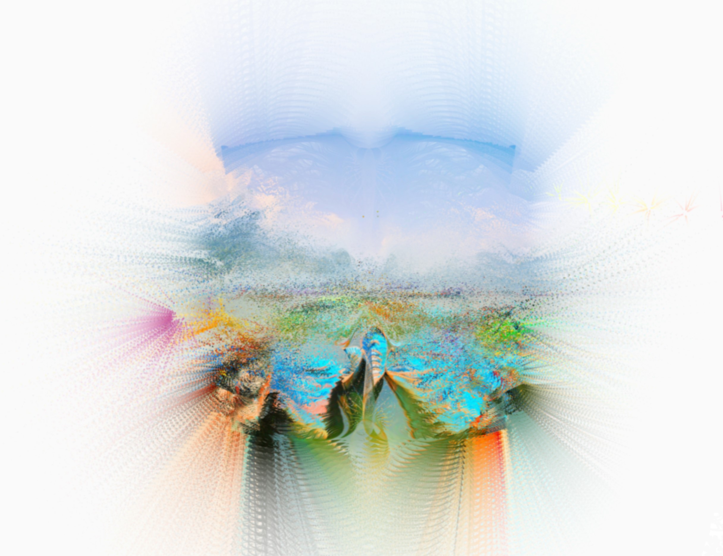 Simulation de particules impressionnantes