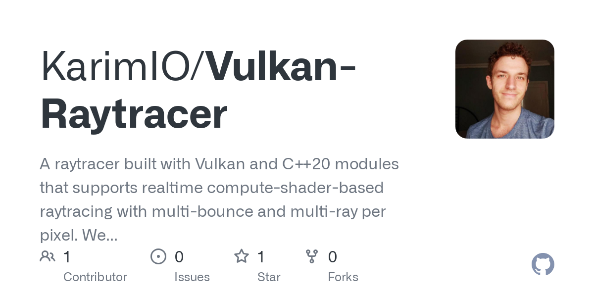 Vulkan Raytracer