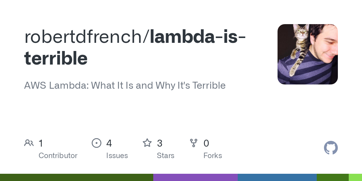 lambda is terrible
