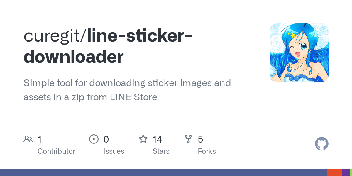 line sticker downloader