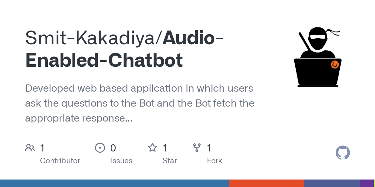 Audio Enabled Chatbot
