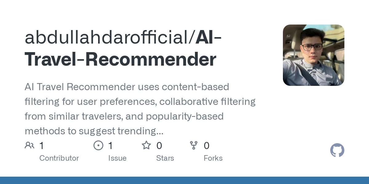 AI Travel Recommender