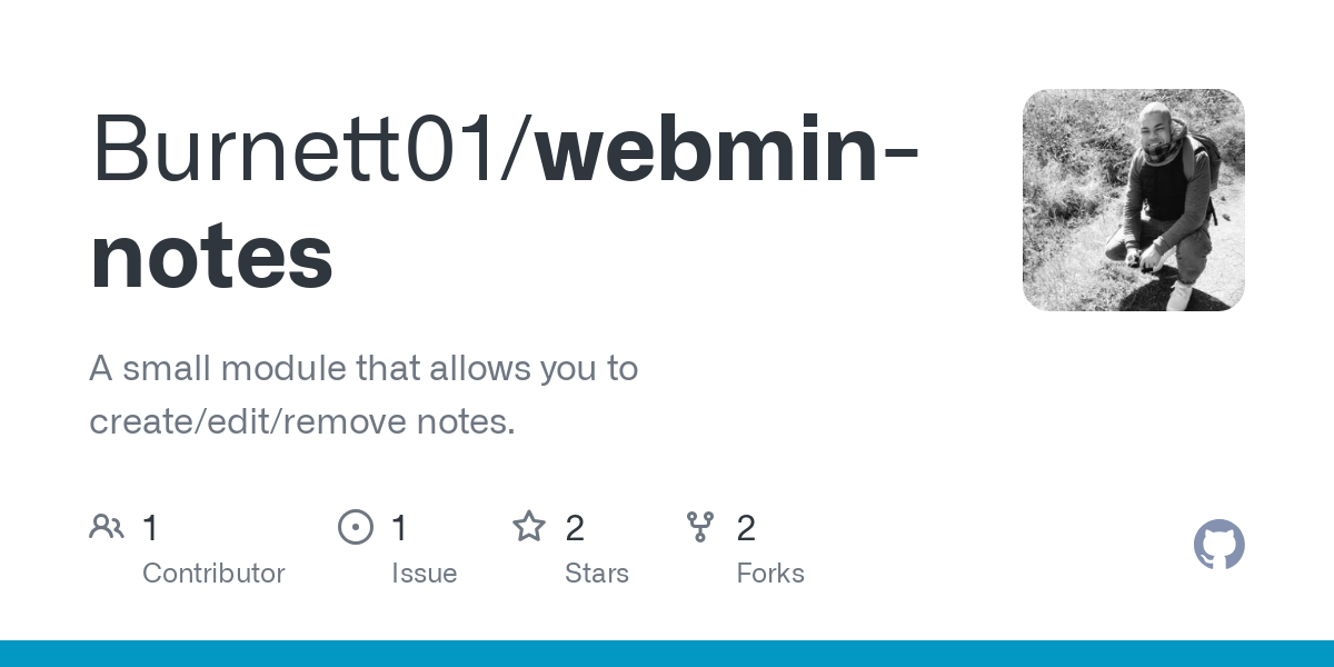 webmin notes