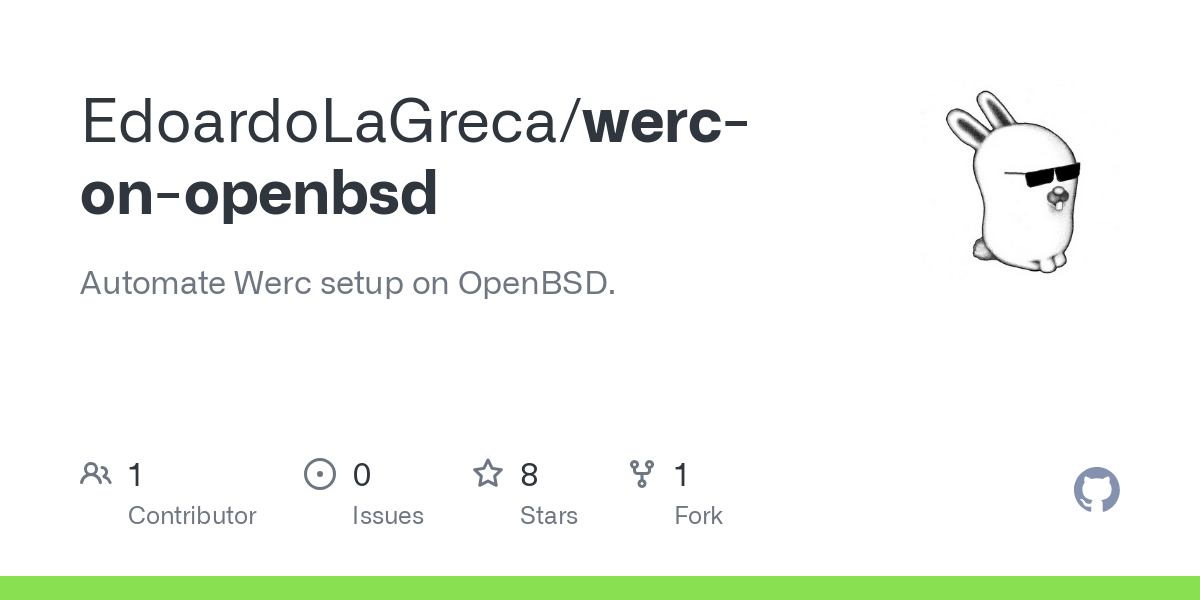 werc on openbsd