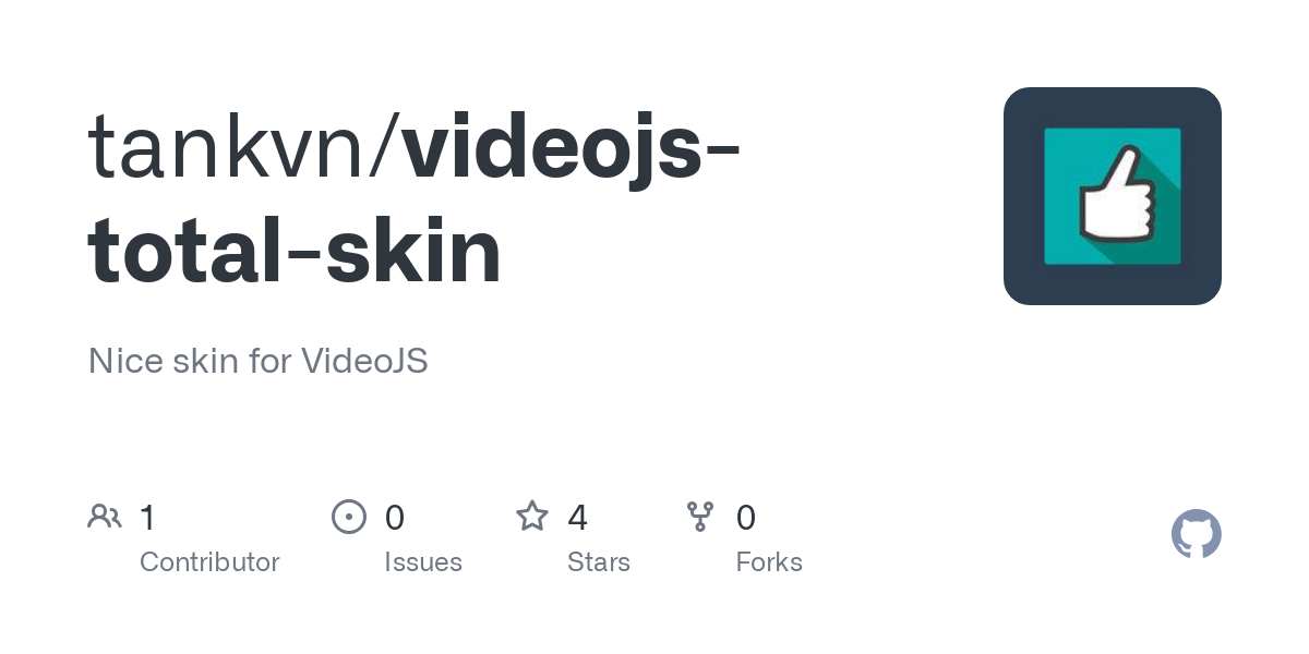videojs total skin