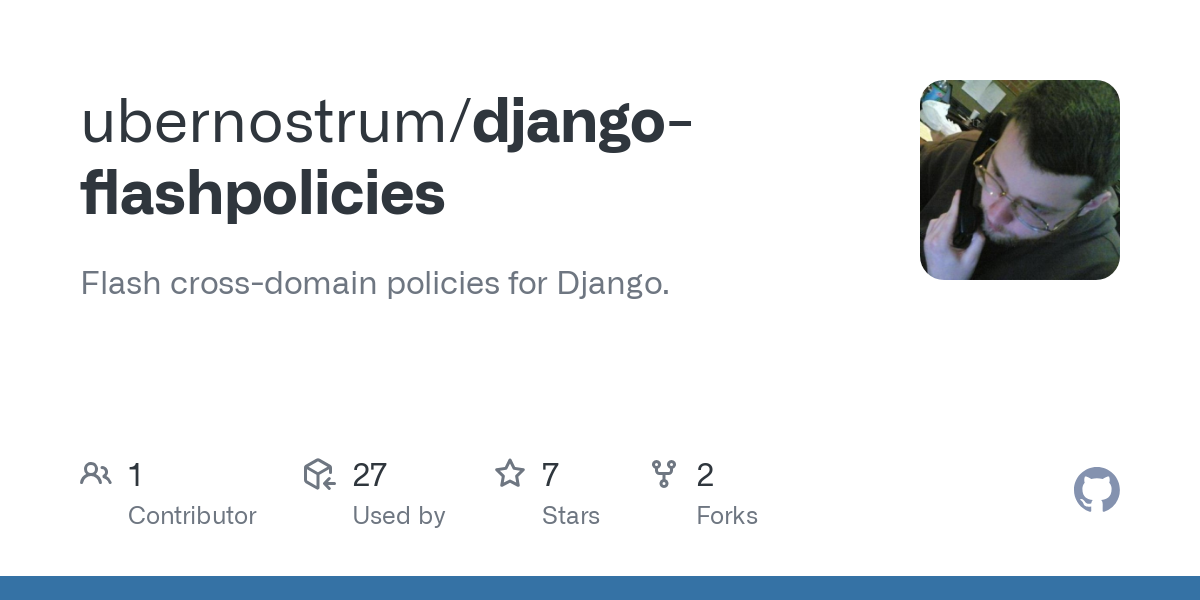 django flashpolicies