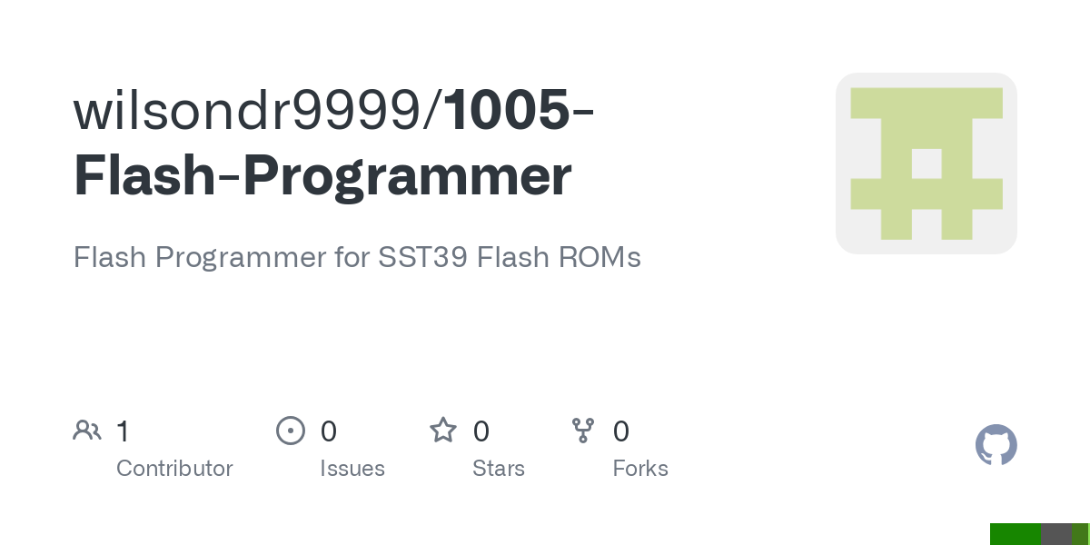 1005 Flash Programmer