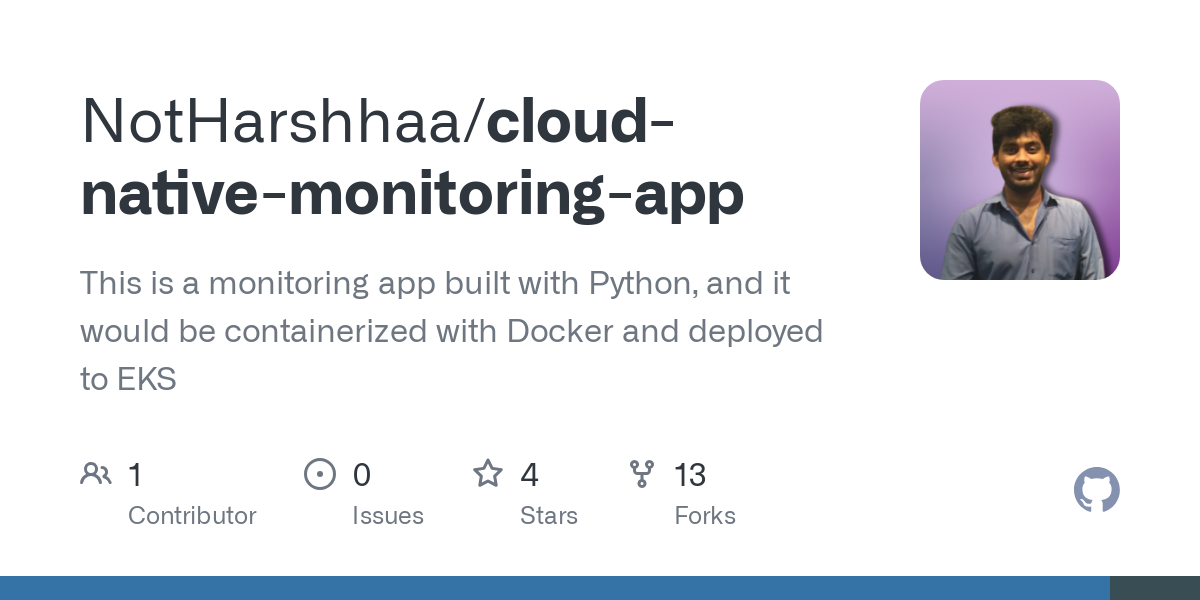 cloud native monitoring app