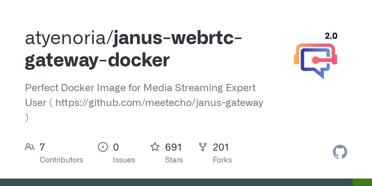 janus webrtc gateway docker