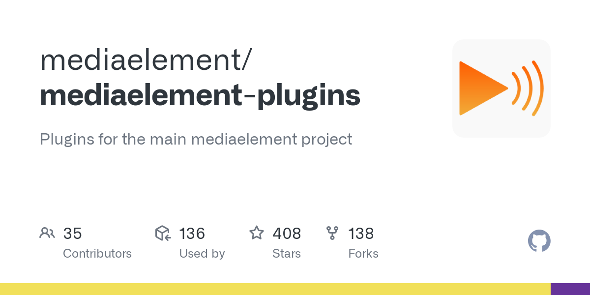mediaelement plugins