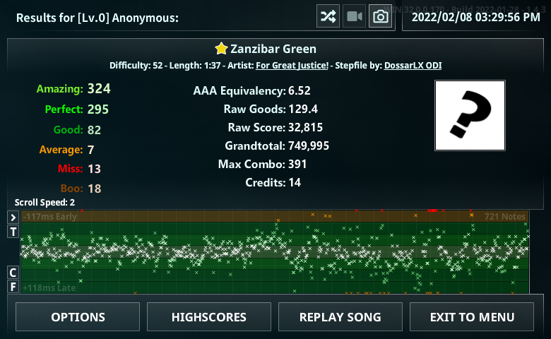 R ^ 3 RÉSULTATS - Précision