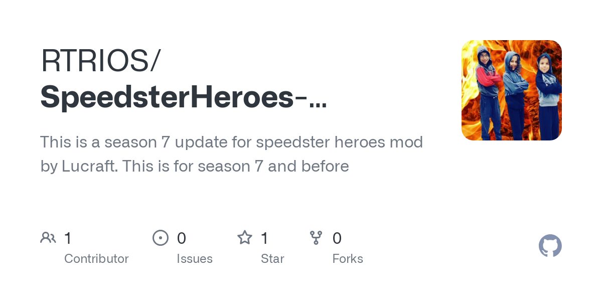 SpeedsterHeroes Season 7 Update Flash