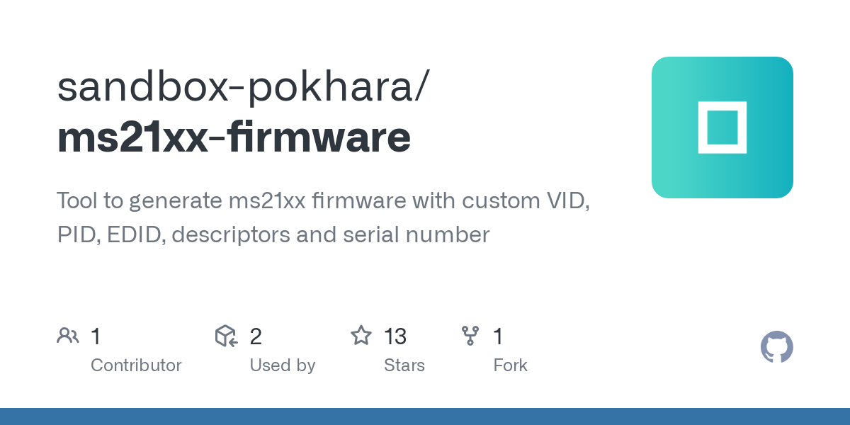 ms21xx firmware