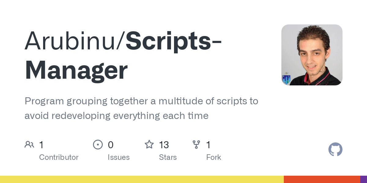Scripts Manager
