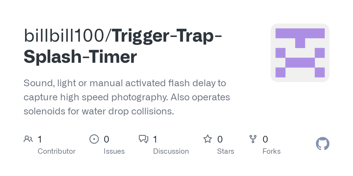 Trigger Trap Splash Timer