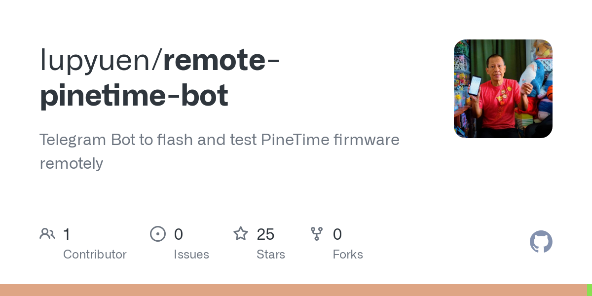 remote pinetime bot