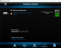 HP -Lösungszentrum (nicht blockiert)