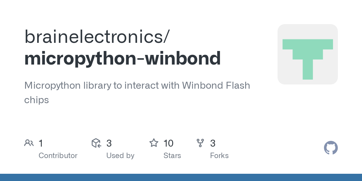 micropython winbond