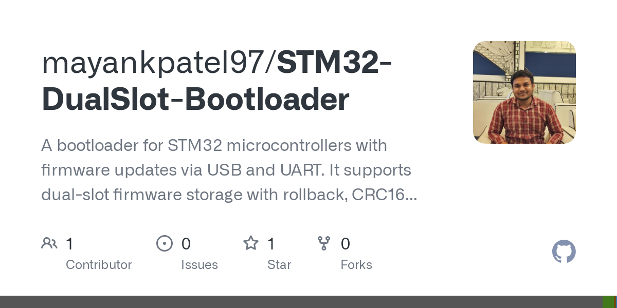 STM32 DualSlot Bootloader