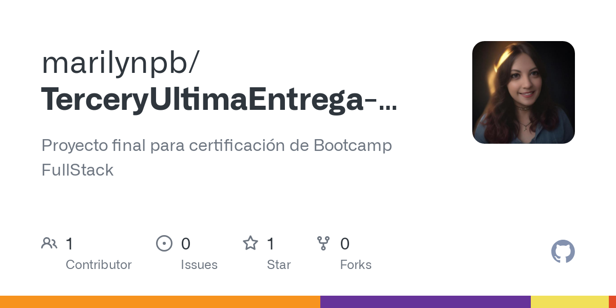 TerceryUltimaEntrega Bootcamp FrontendYBackend AppCompleta
