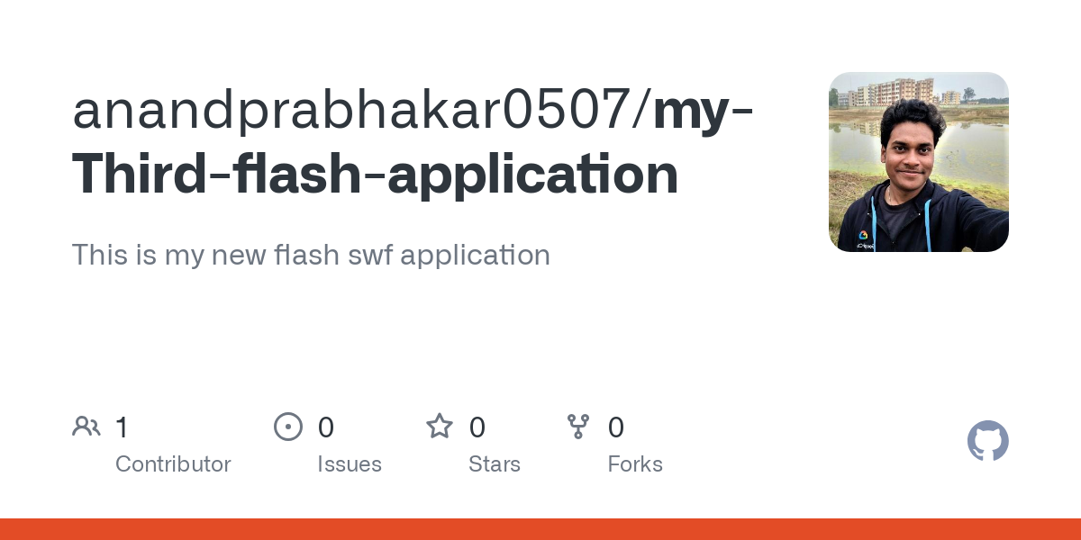 my Third flash application
