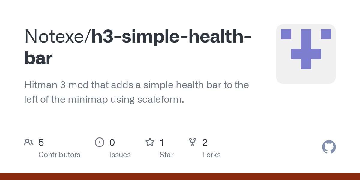 h3 simple health bar