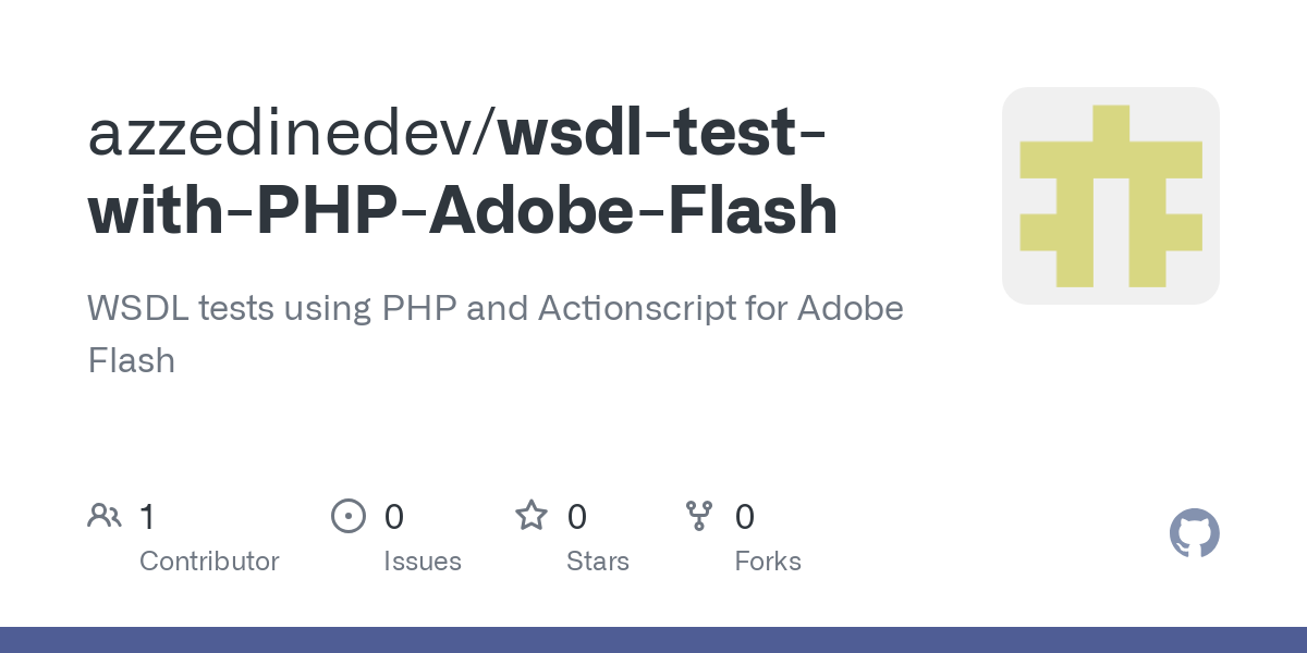 wsdl test with PHP Adobe Flash