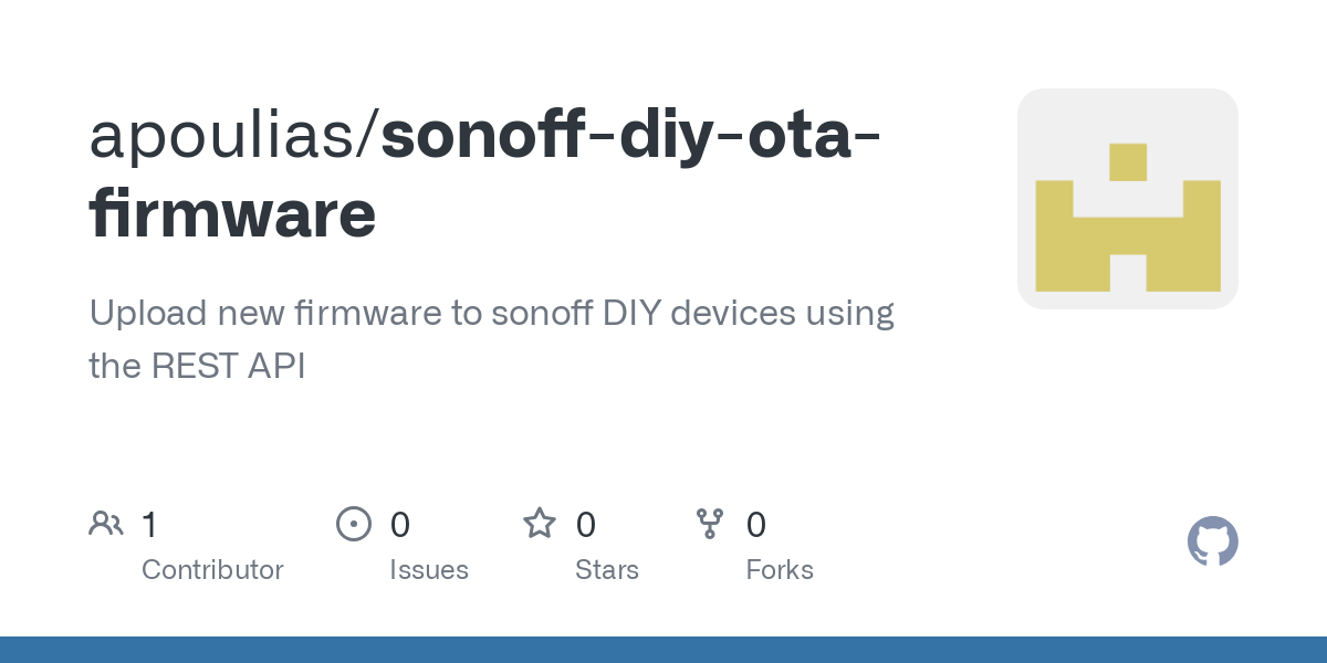 sonoff diy ota firmware