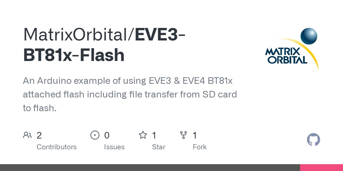 EVE3 BT81x Flash