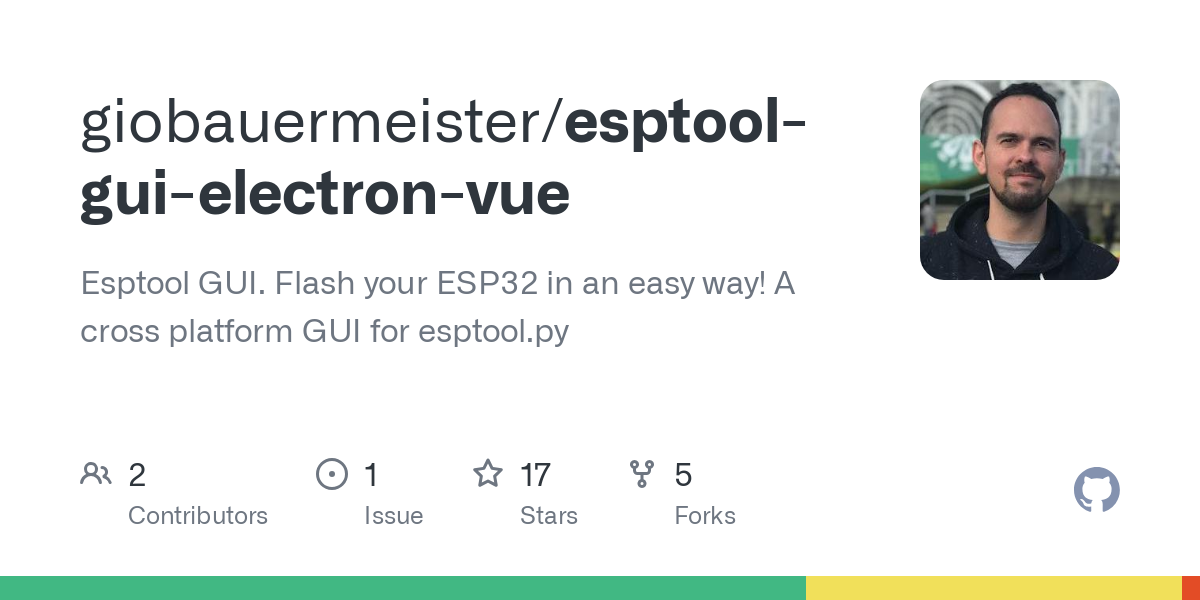 esptool gui electron vue