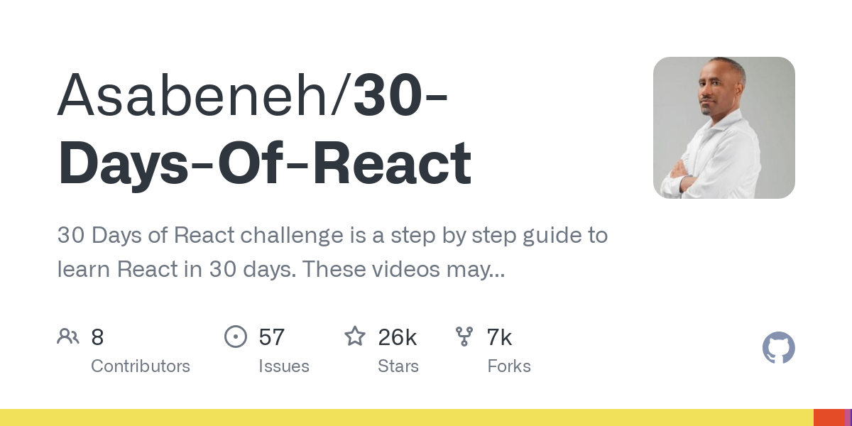 30 Days Of React