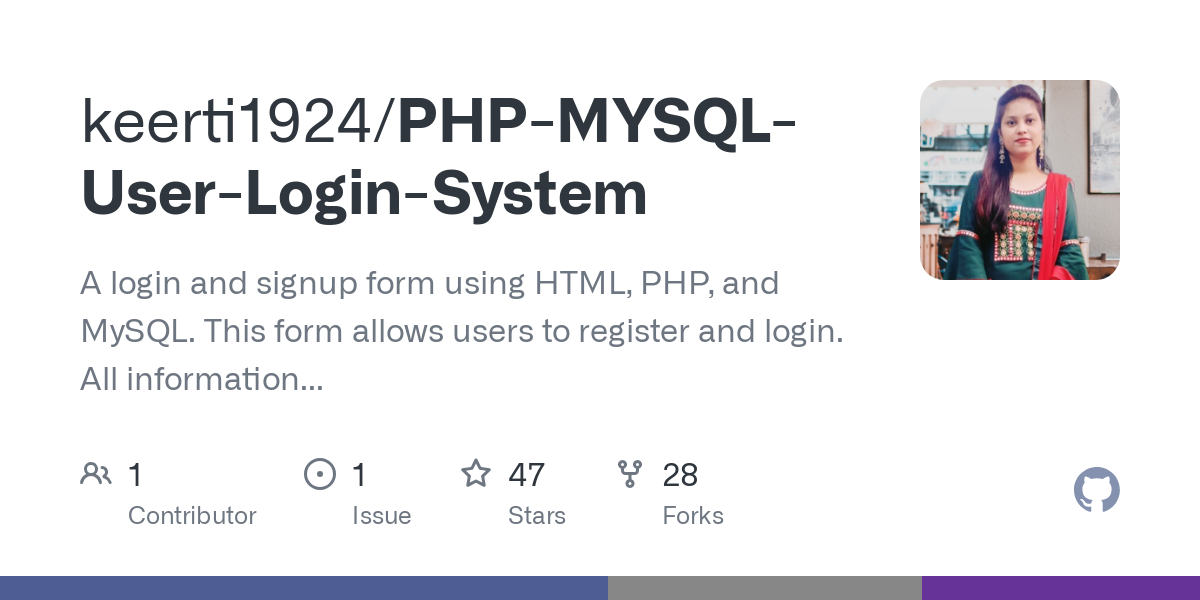 PHP MYSQL User Login System