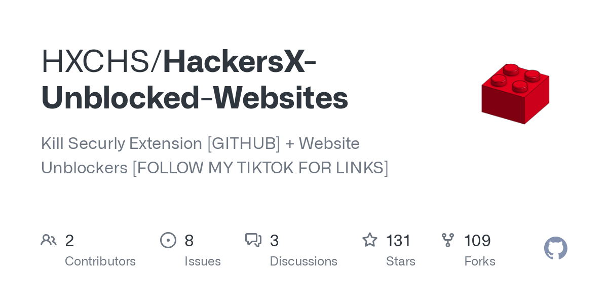 HackersX Unblocked Websites