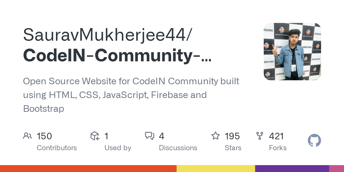 CodeIN Community Website