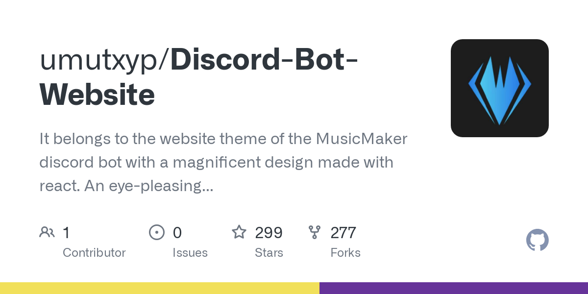 Discord Bot Website