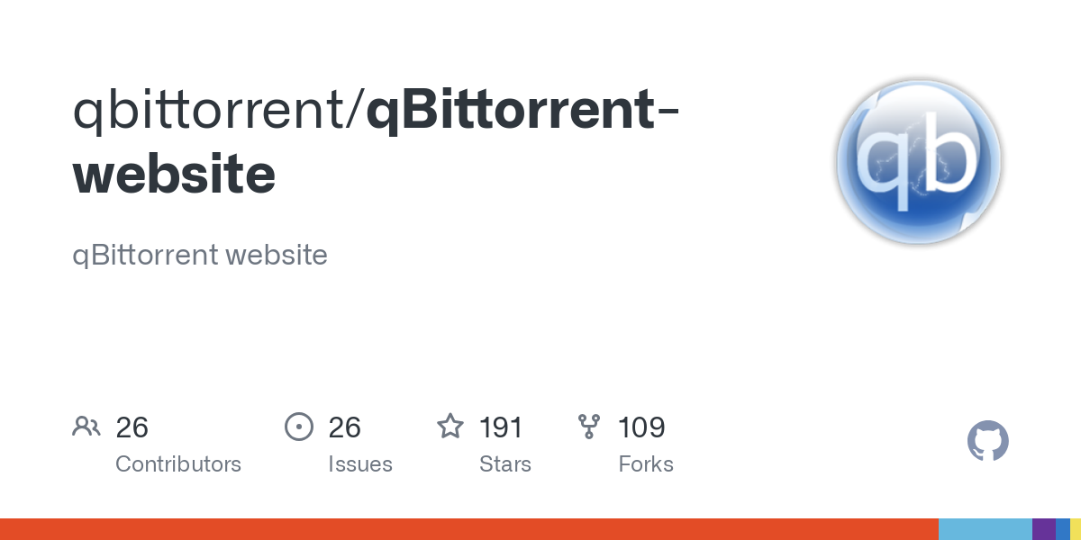 qBittorrent website