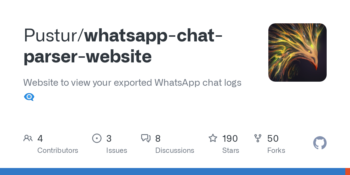 whatsapp chat parser website