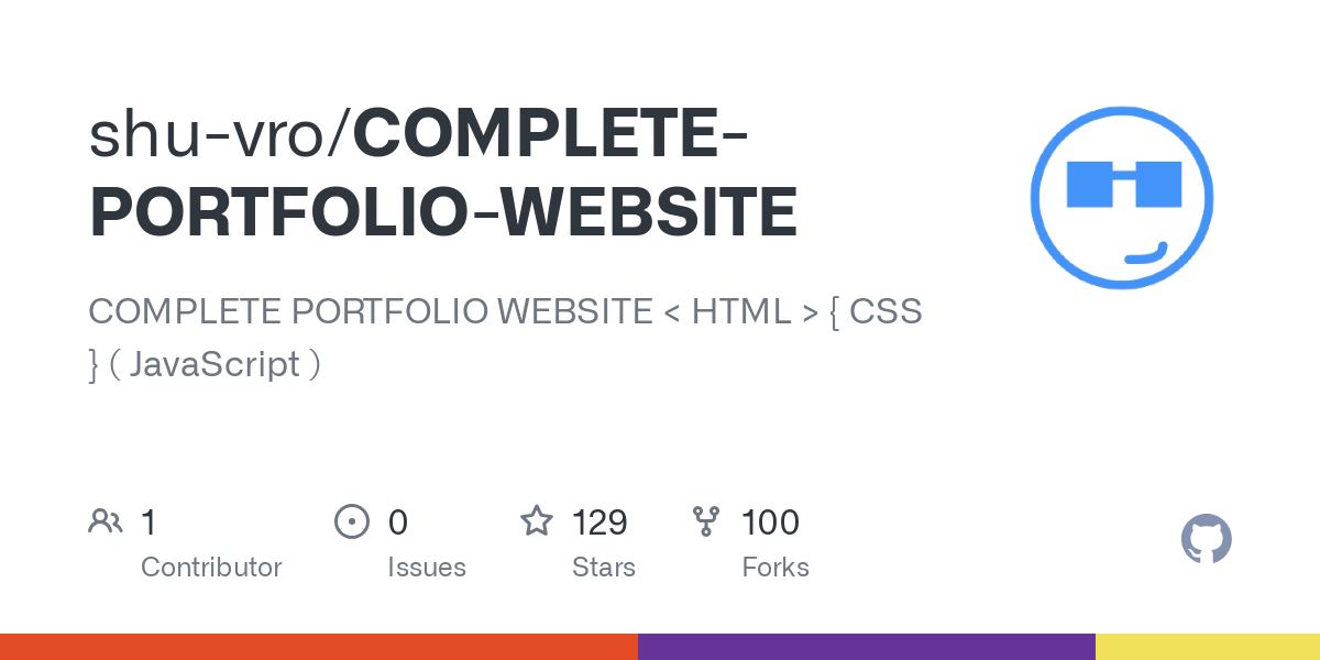 COMPLETE PORTFOLIO WEBSITE