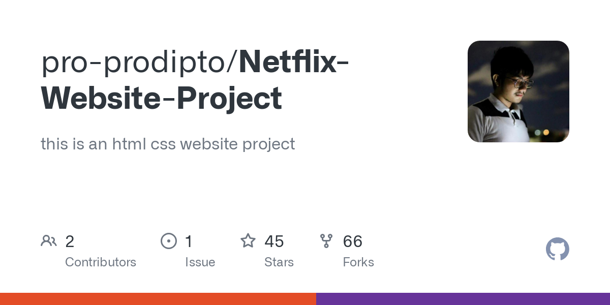 Netflix Website Project