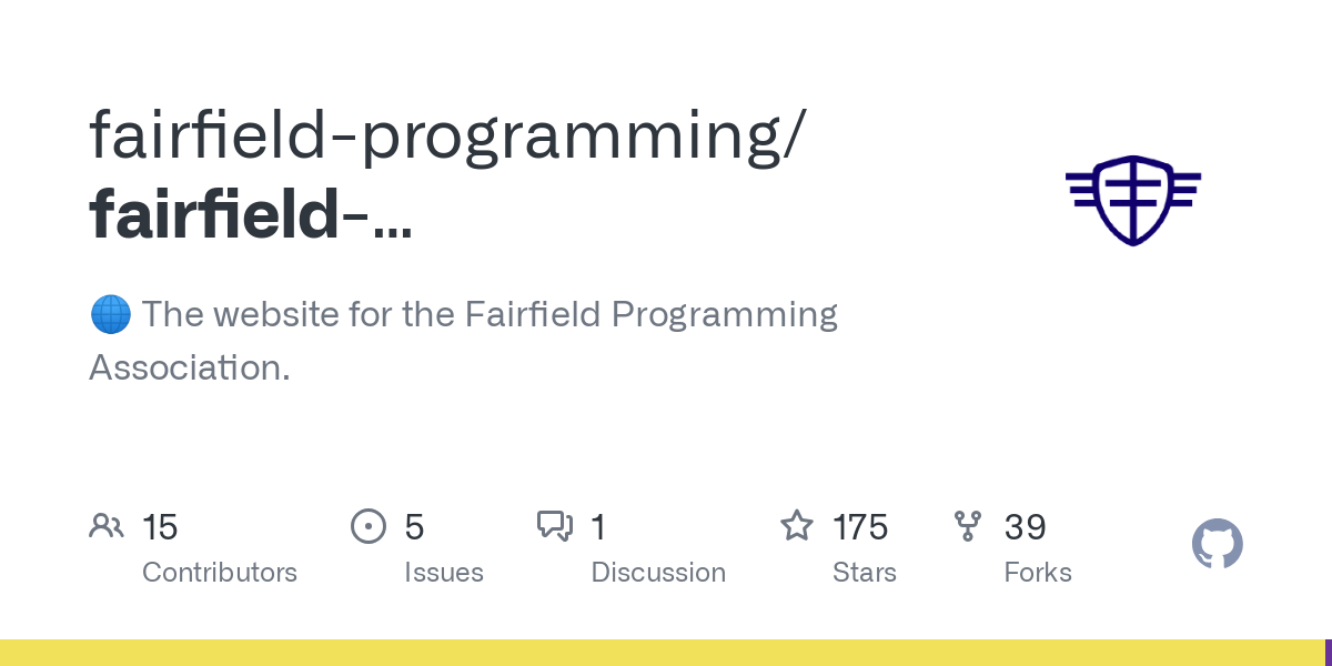 fairfield programming.github.io