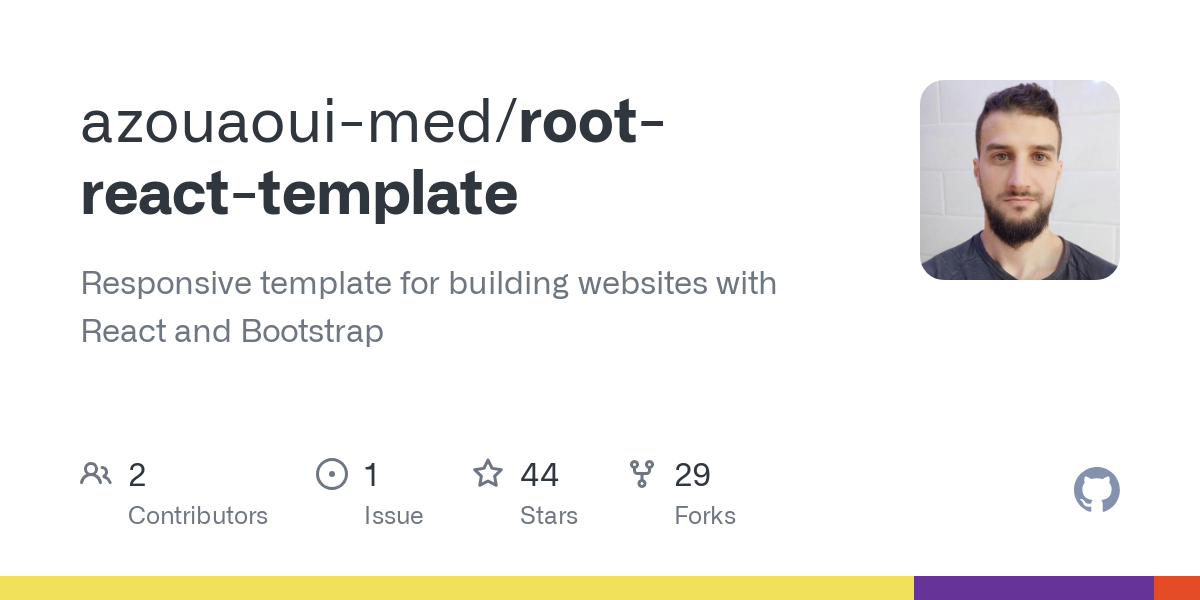 root react template