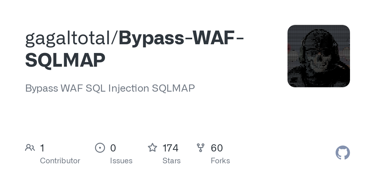 Bypass WAF SQLMAP