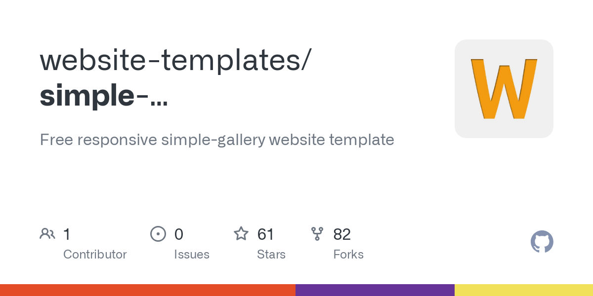simple gallery_responsive template