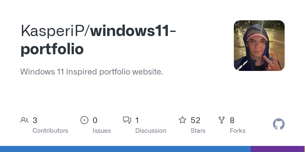 windows11 portfolio
