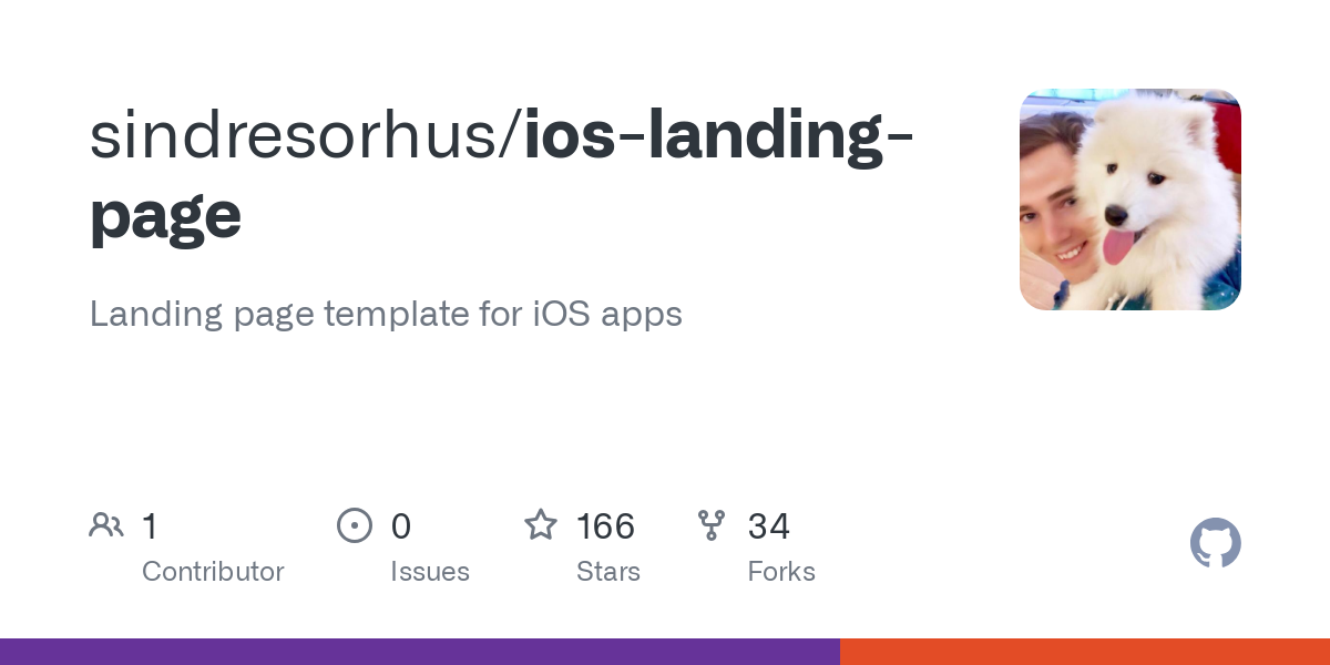ios landing page