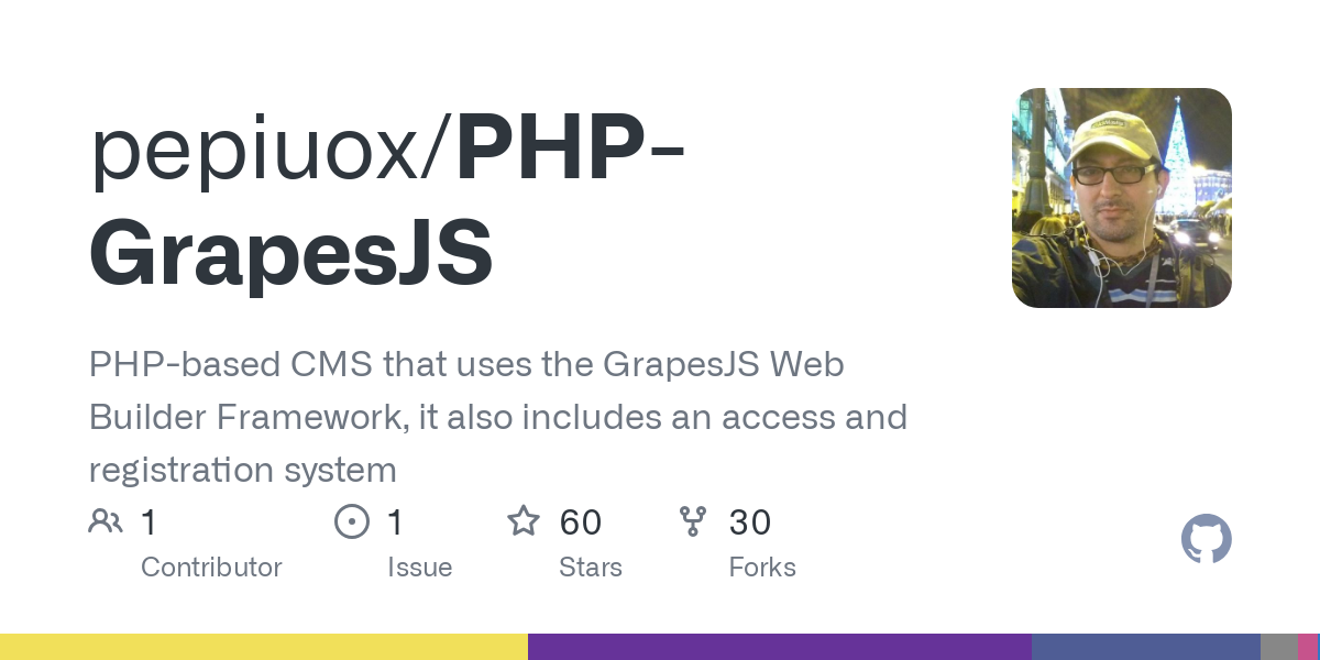 PHP GrapesJS