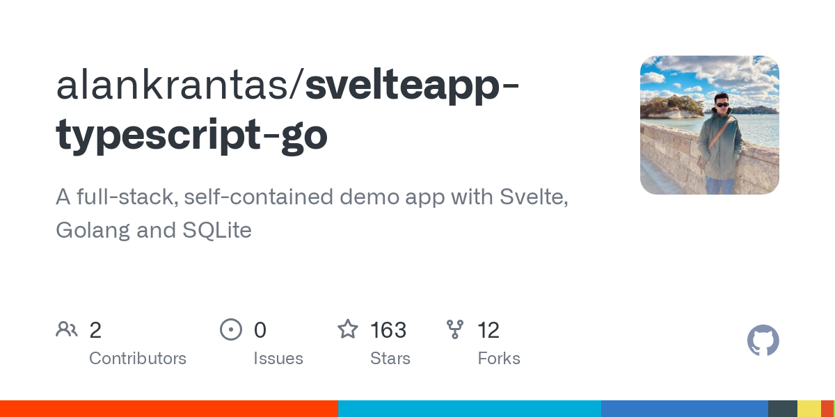 svelteapp typescript go